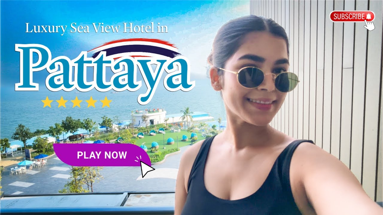 Royal Cliff Beach Hotel Pattaya 🌴 Luxury Sea View Room Tour | Best Hotel in Pattaya #pattaya 