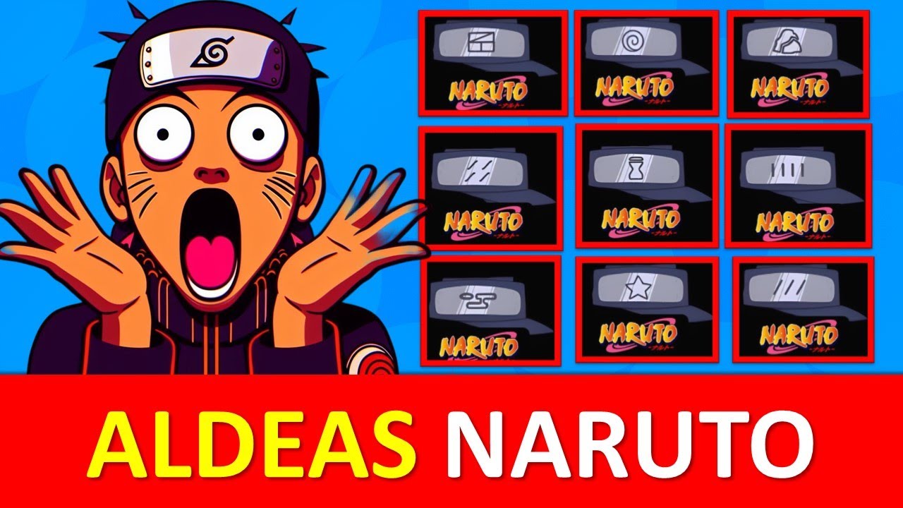 🌱ALDEAS de NARUTO y sus símbolos