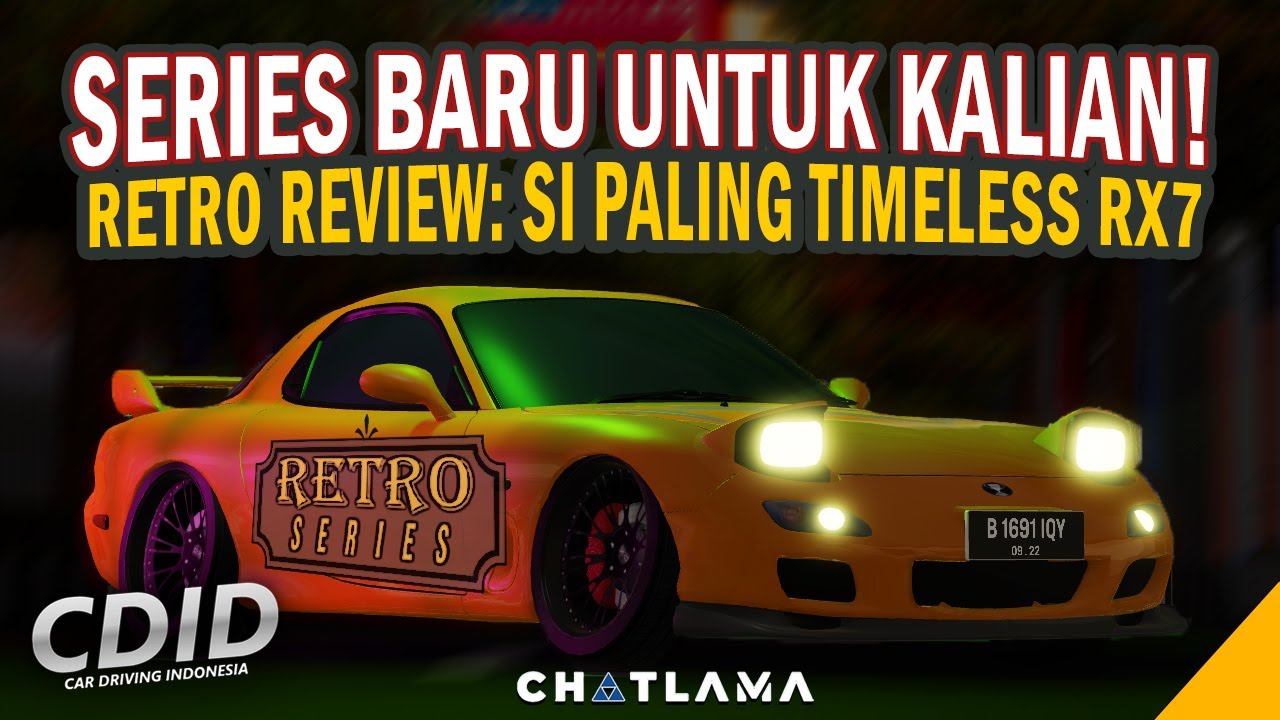 𝐑𝐄𝐓𝐑𝐎 𝐒𝐄𝐑𝐈𝐄𝐒 𝐑𝐄𝐕𝐈𝐄𝐖: MIZADA RX7 SI PALING TIMELESS | CAR DRIVING INDONESIA ROBLOX V1.5