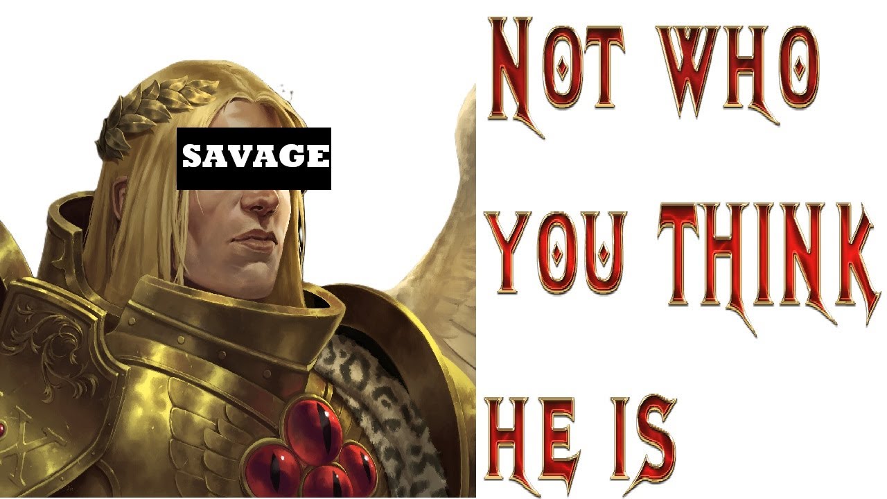 Sanguinius is a PURE SAVAGE!