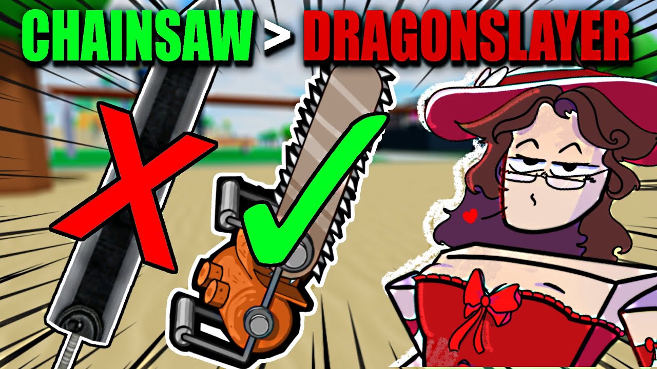 CHAINSAW IS BETTER THAN DRAGON SLAYER | Combat Warriors