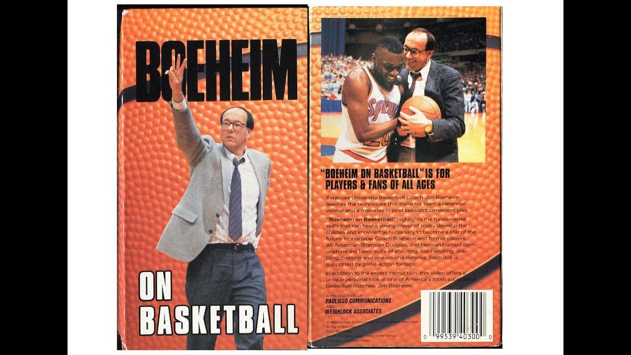 Jim Boeheim On Basketball - 1989 home video