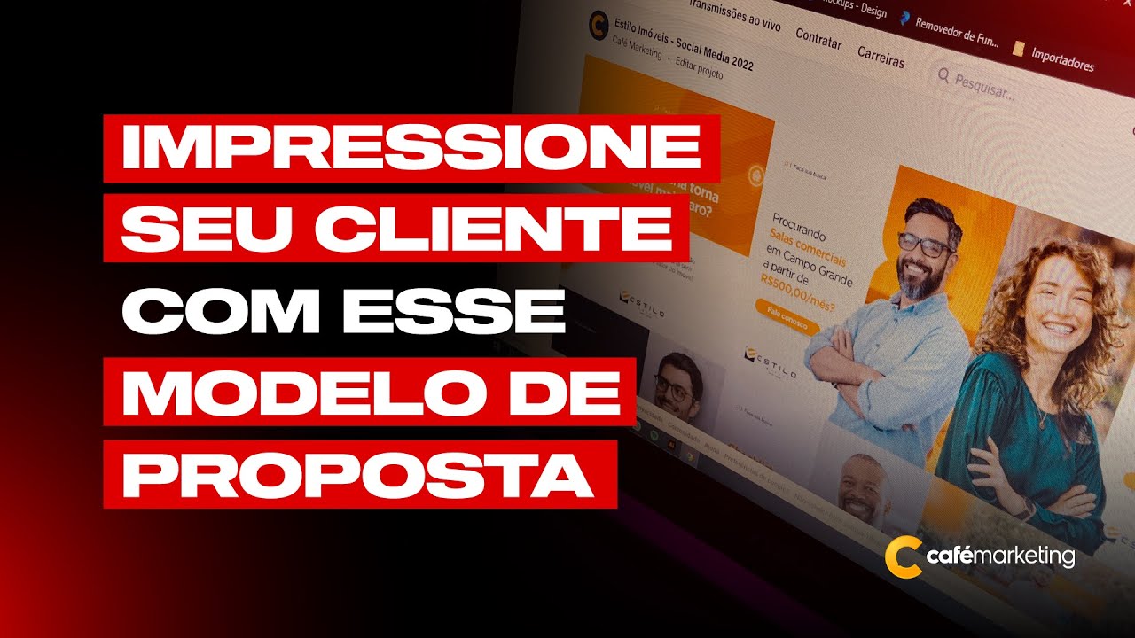 A MELHOR PROPOSTA COMERCIAL para Designer e Social Media! | Café Marketing