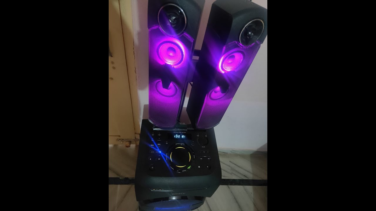 BOX OPENING OF SONY MHC GT4D SPEAKER DJ BOX🔊 🔥 PART-1🔥