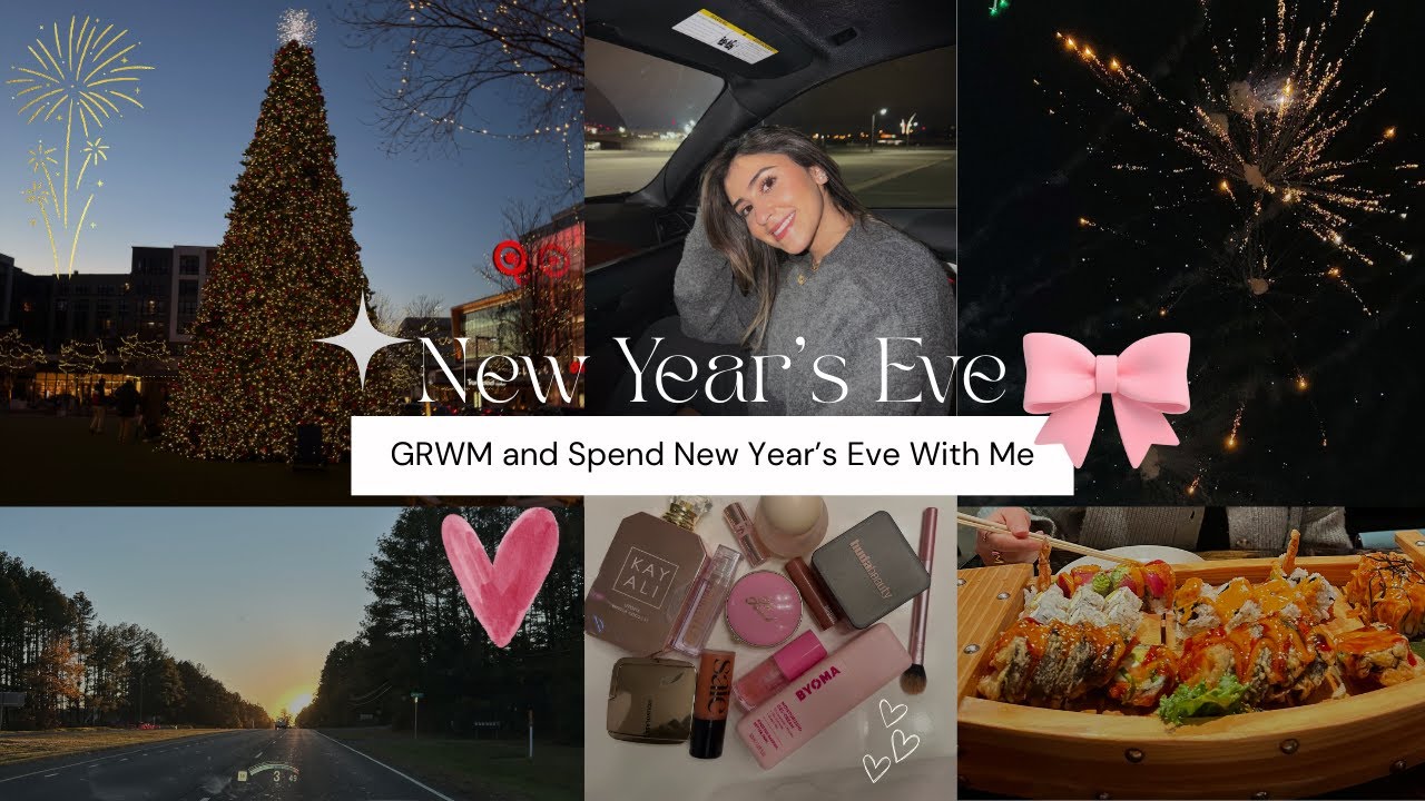 New Year's Eve Vlog | 🇺🇸🎆 دوزو معايا ليلة رأس السنة في أمريكا