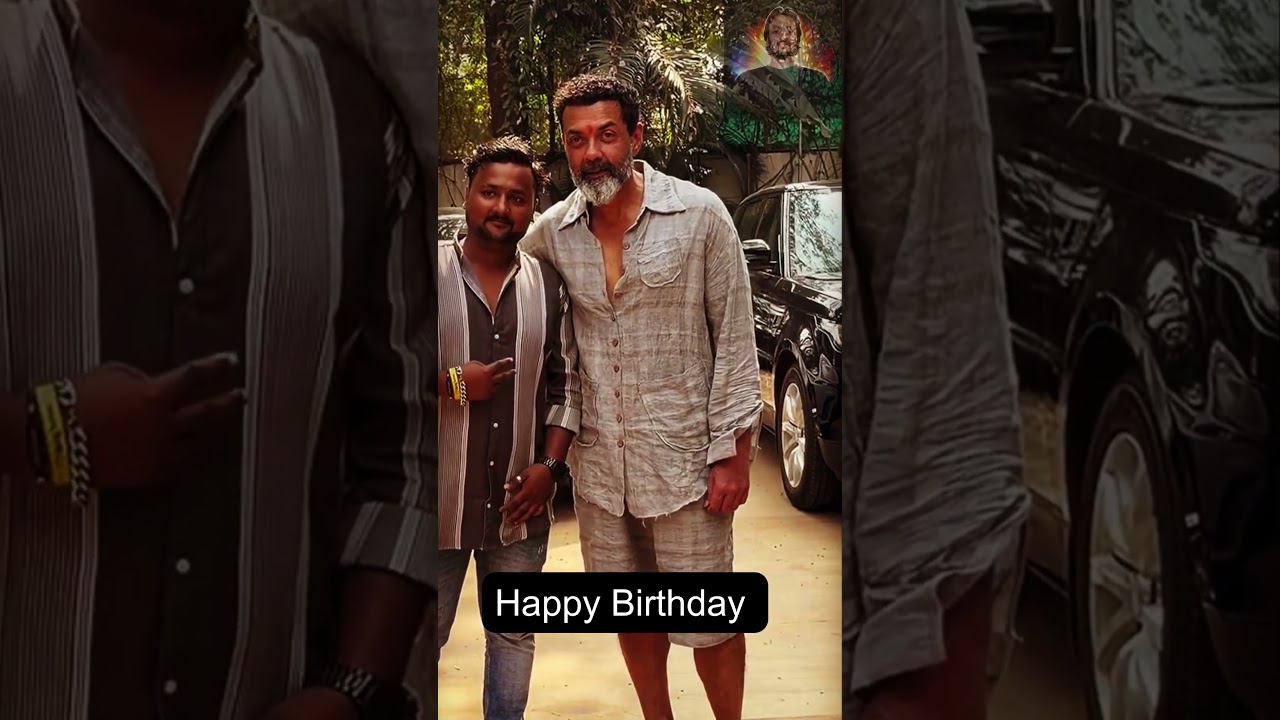 Bobby Deol Steps Out to Meet Fans on His Birthday Celebration