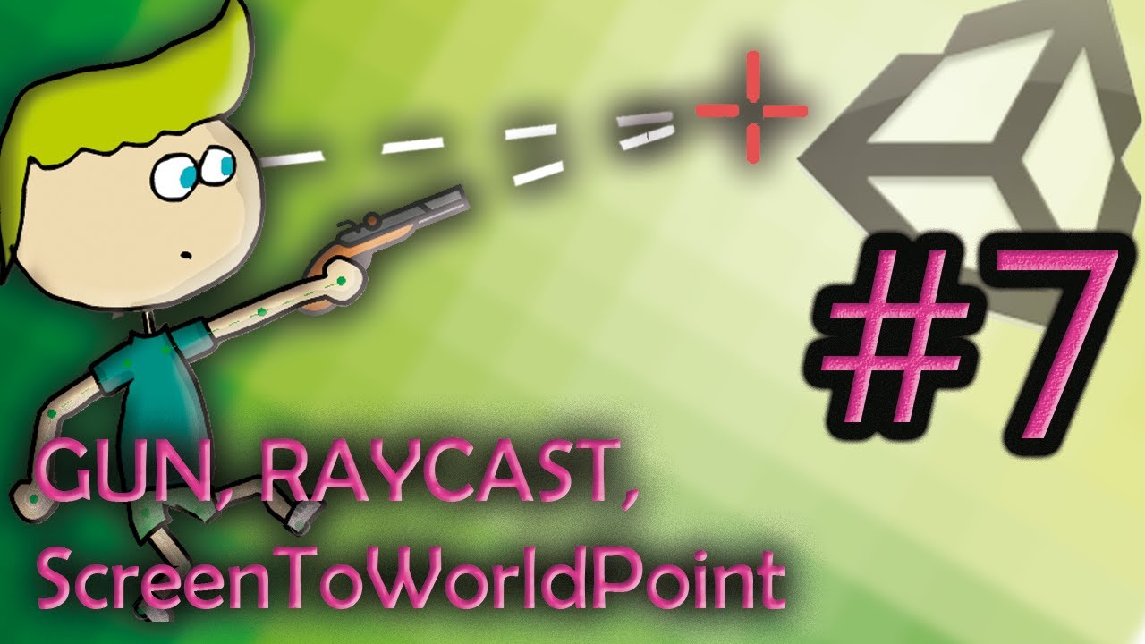 #7: Mira, arma y disparos (raycast, triggers, mouse en pantalla) [Unity, tutorial completo]