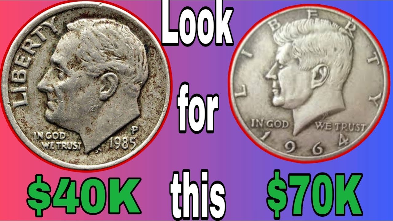 Top 9 Ultra-Rare Kennedy Half Dollars & Roosevelt Dimes Worth BIG Money!