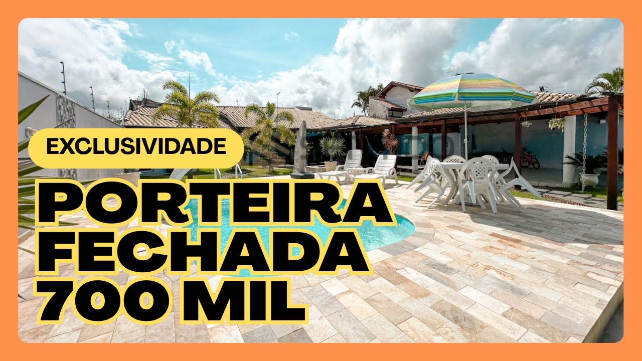 O SEU REFÚGIO NA PRAIA - PORTEIRA FECHADA