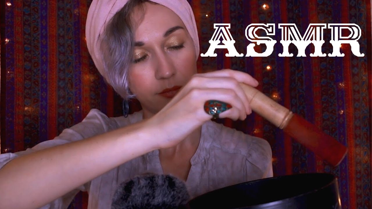 [ASMR | АСМР] Поющие тибетские чаши | Tibetan Singing Bowl