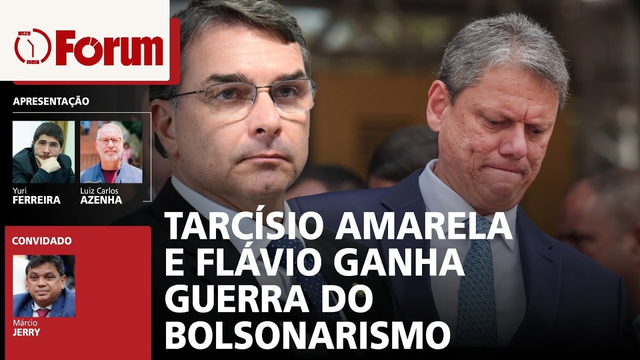 Tarcísio vai beijar mão de Bolsonaro, enquanto marcha de Nikolas viola leis | 23.01.26