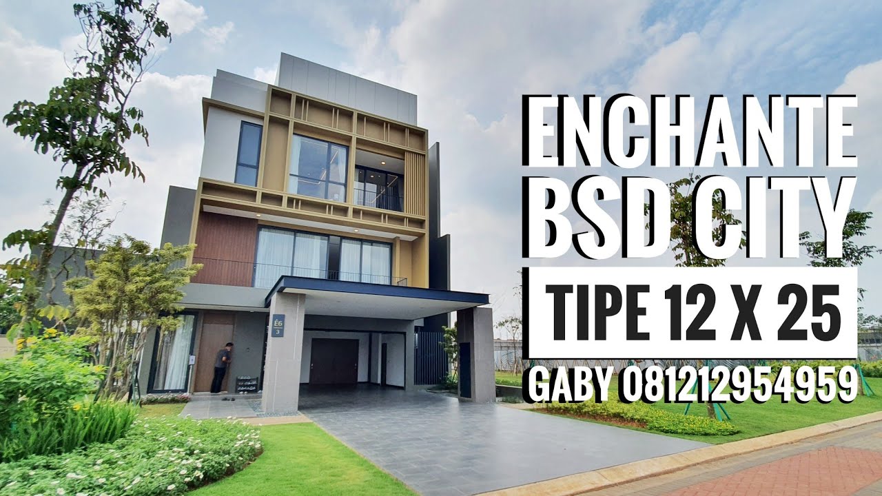 🔴 Review Terlengkap ENCHANTE 12 X 25 (LAVISH) BSD CITY. Rumah Sultan Mewah dan Megah