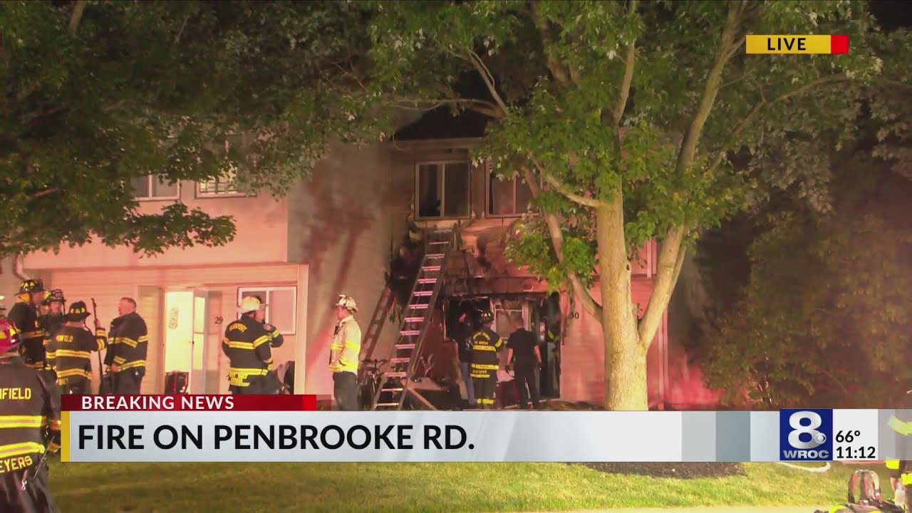 Fire crews respond to Penbrooke Drive in Penfield