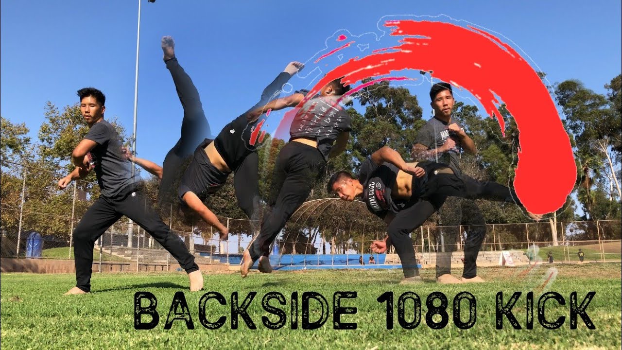 MARTIAL ARTS KICKING | BACKSIDE 1080 | TRICKING TUTORIAL