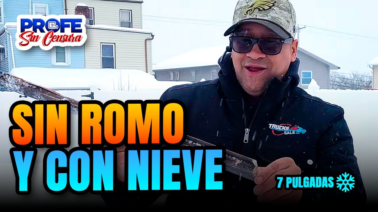 Salimos a buscar romo en plena nevada… y nos tocó devolvernos