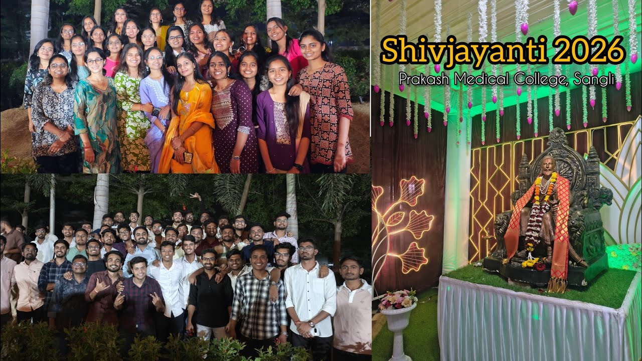 Shivjayanti 2026| Prakash Medical College, Sangli