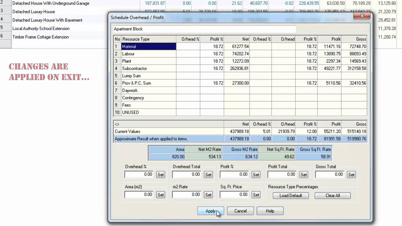3.7 Overhead and Profit