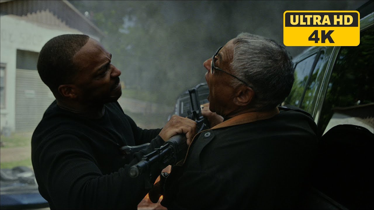 Sam Wilson Captain America vs Seth Voelker Fight Scene | 4K UHD