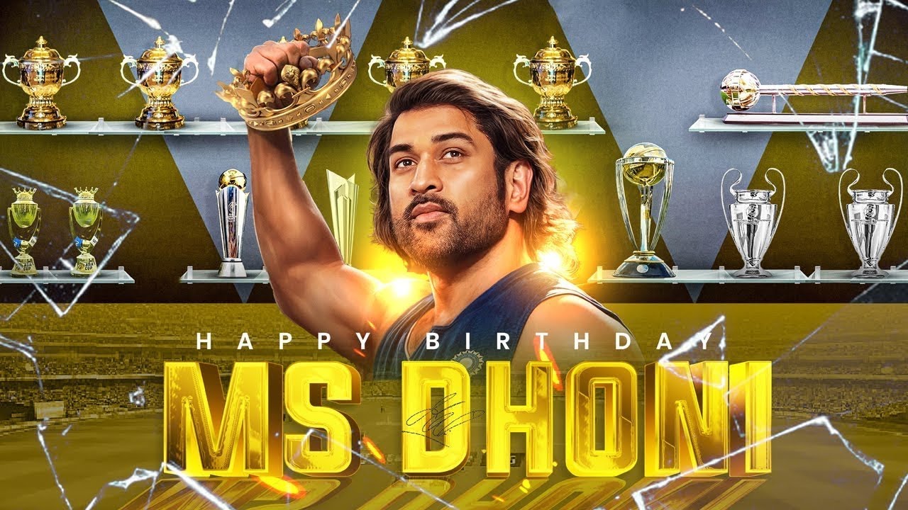 MS Dhoni birthday status 2022 | MSD birthday whatsapp status | happy birthday Dhoni