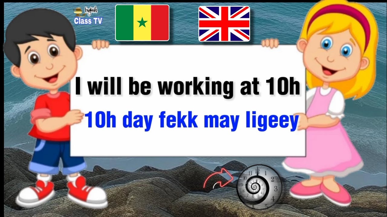 L 10 - English grammar | Future Continuous| anglais facile .