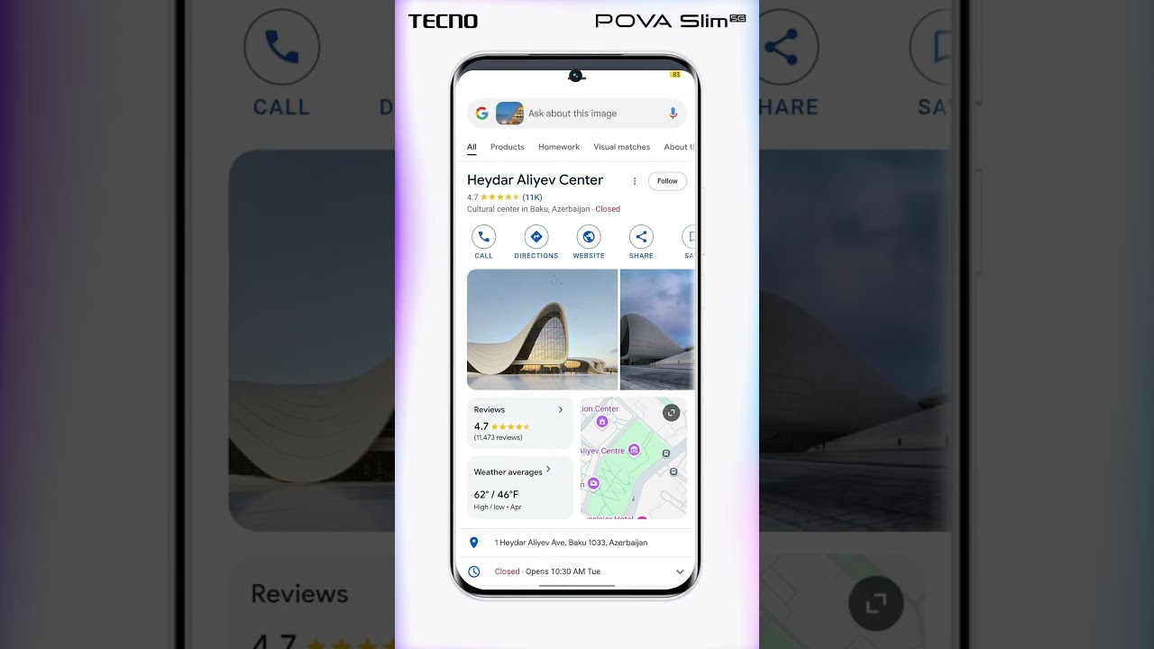 Circle to Search on TECNO POVA Slim 🔍 Find Anything Instantly!