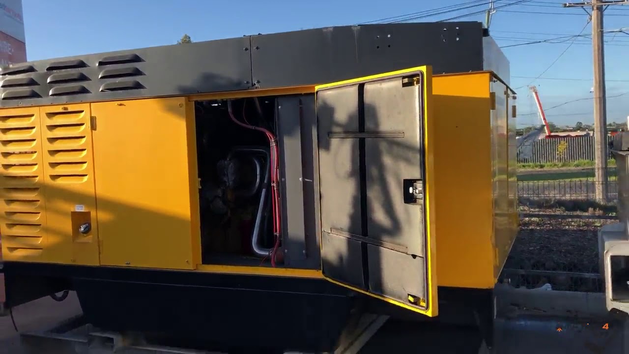 2014 Atlas Copco XAMS 1150 CD7, 1150cfm Diesel Air Compressor - 6 month warranty.