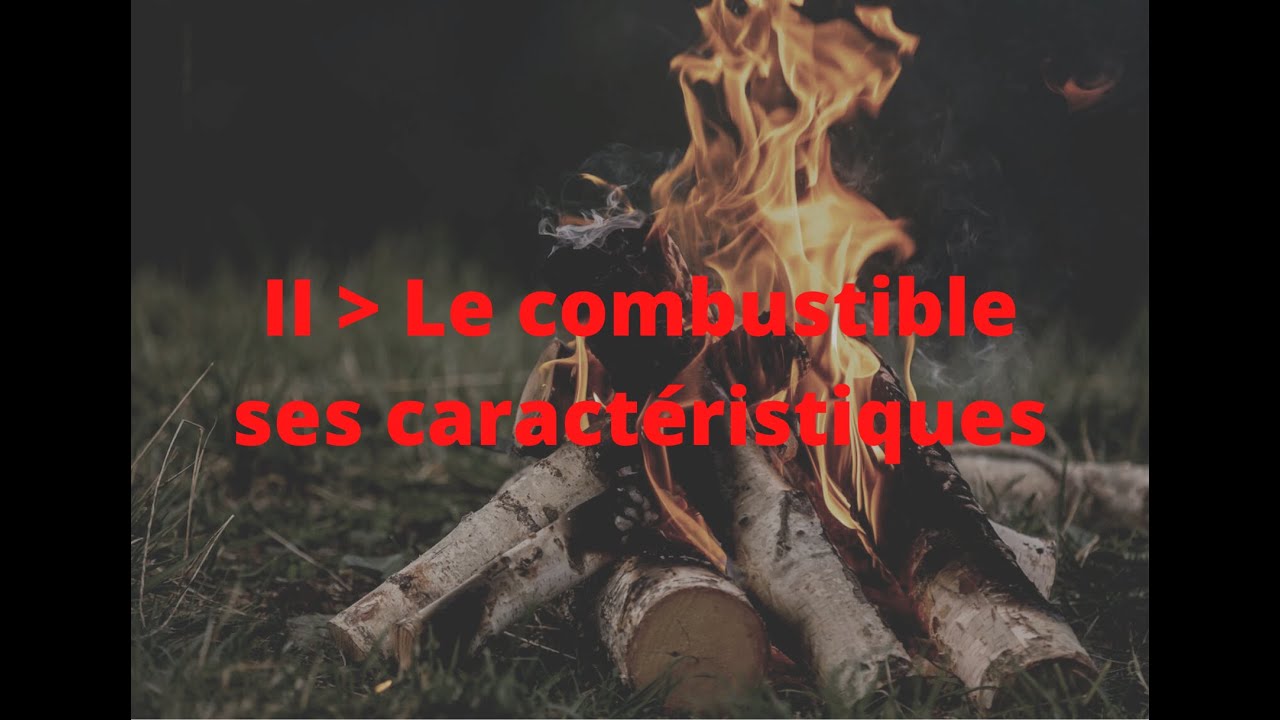 Le Combustible et ses Caract&eacute;ristiques ( SSIAP 1 )