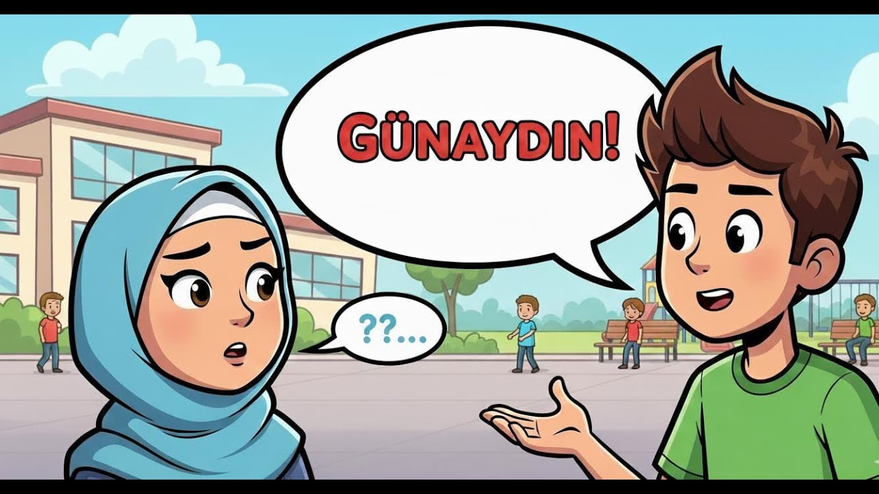 1- صباح الخير Günaydın