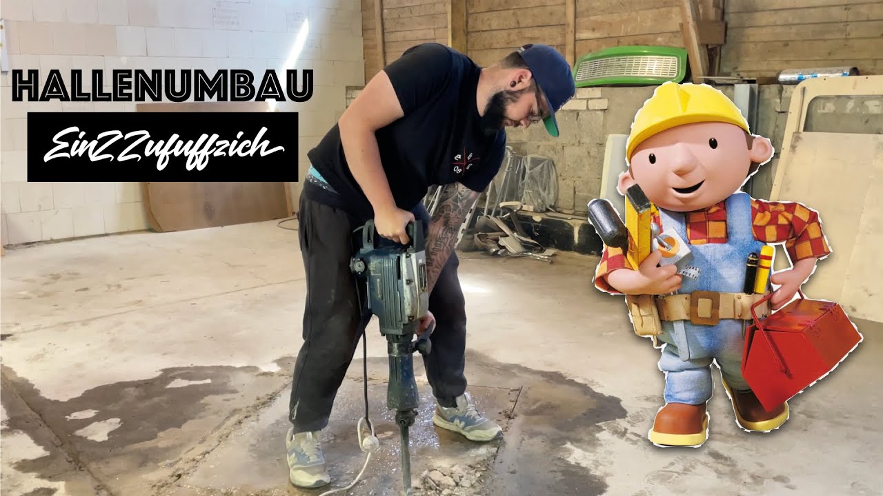Einzzufuffzich | Hallenumbau | Alltagsvlog