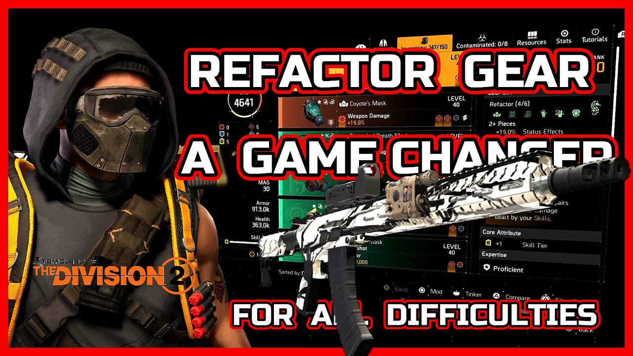 Refactor Gear Set Makes Division 2 Feel Like A New Game Year 6 Season 3!