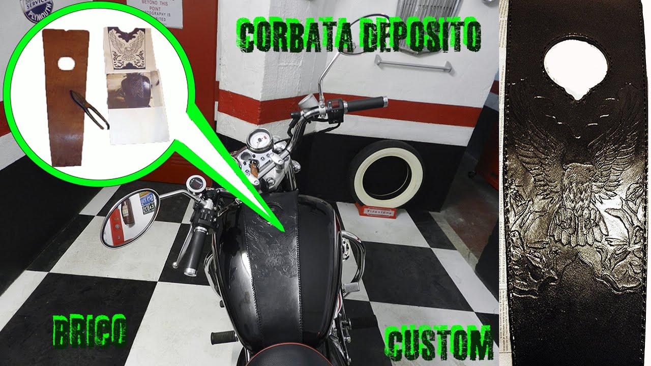 Corbata deposito moto  custom