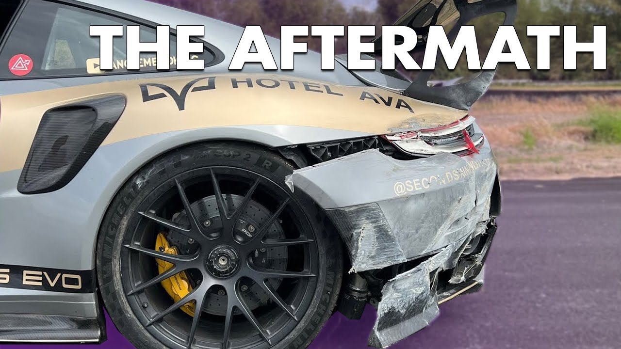 The Aftermath of the CRASH: Destroyed my GT2RS Porsche (2023) | Angie Mead King