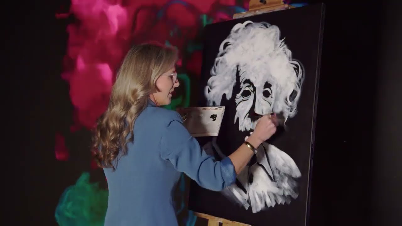 Heather's Speed-Painting Performance