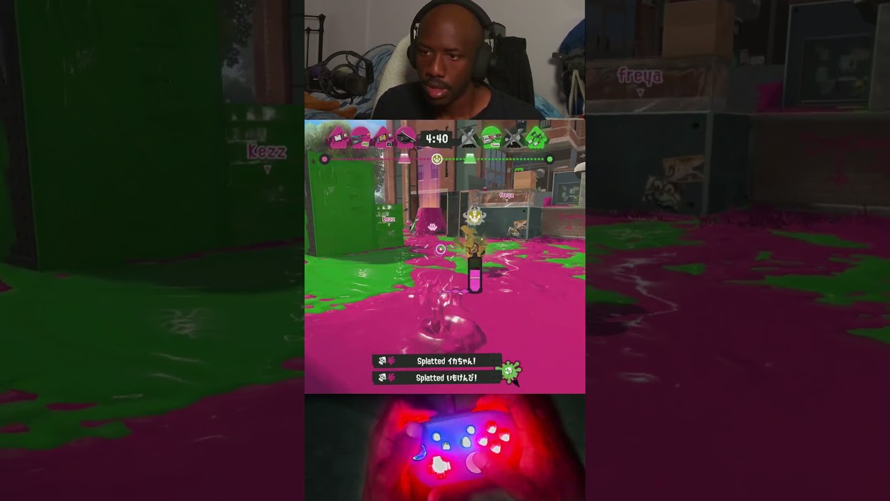 How Splatoon Players React to Quad Kills...