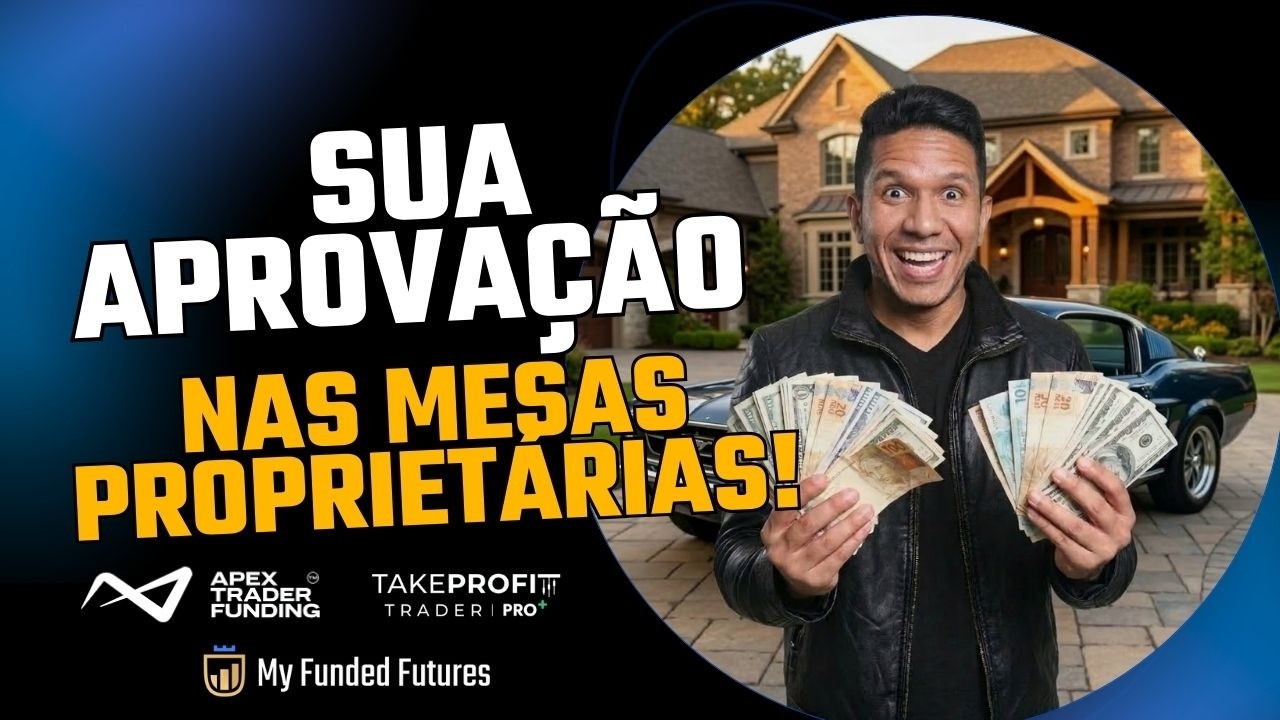 FLUXO PRO - Passe em qualquer Mesa Propriet&aacute;ria de futuros