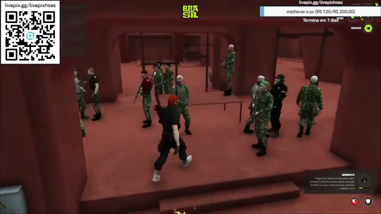 TOMEI PD da arma dourada!! (Governador - Paulinho Oloko) - #brasilrp