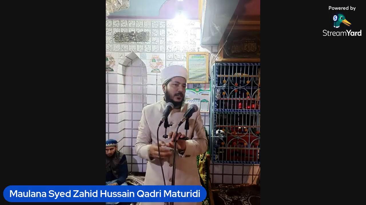 Majlis Shah wilayat at chinar masjid Harnag 