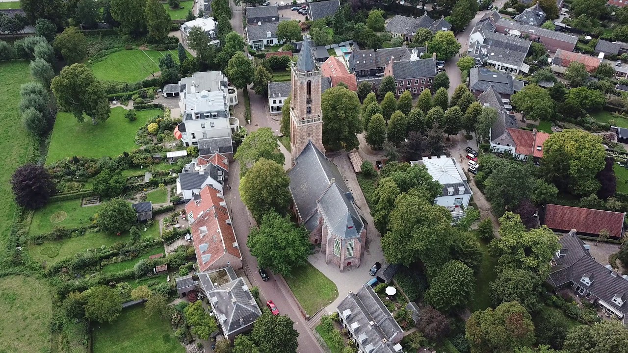 Dronevlucht Kasteel Amerongen en Elst