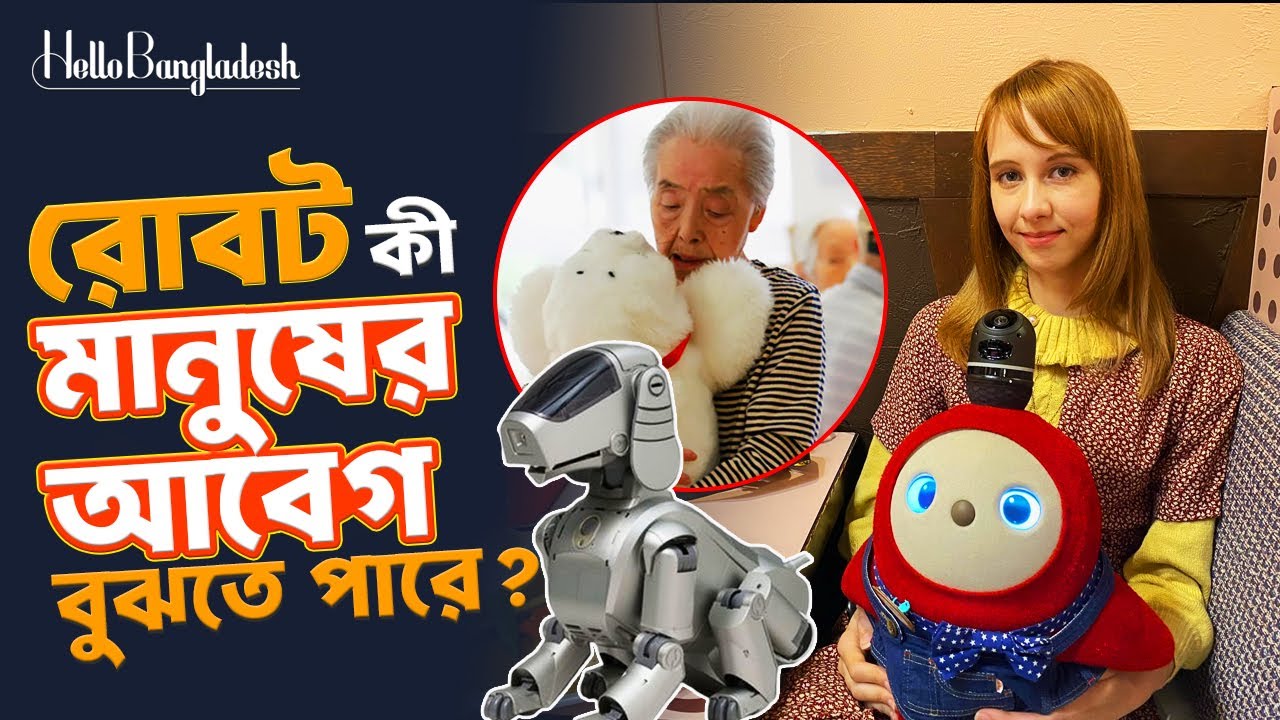 মানুষের আবেগ বুঝে একাকিত্ব দূর করতে জাপানি রোবট! | Can ROBOTS Really Understand HUMAN Emotions?