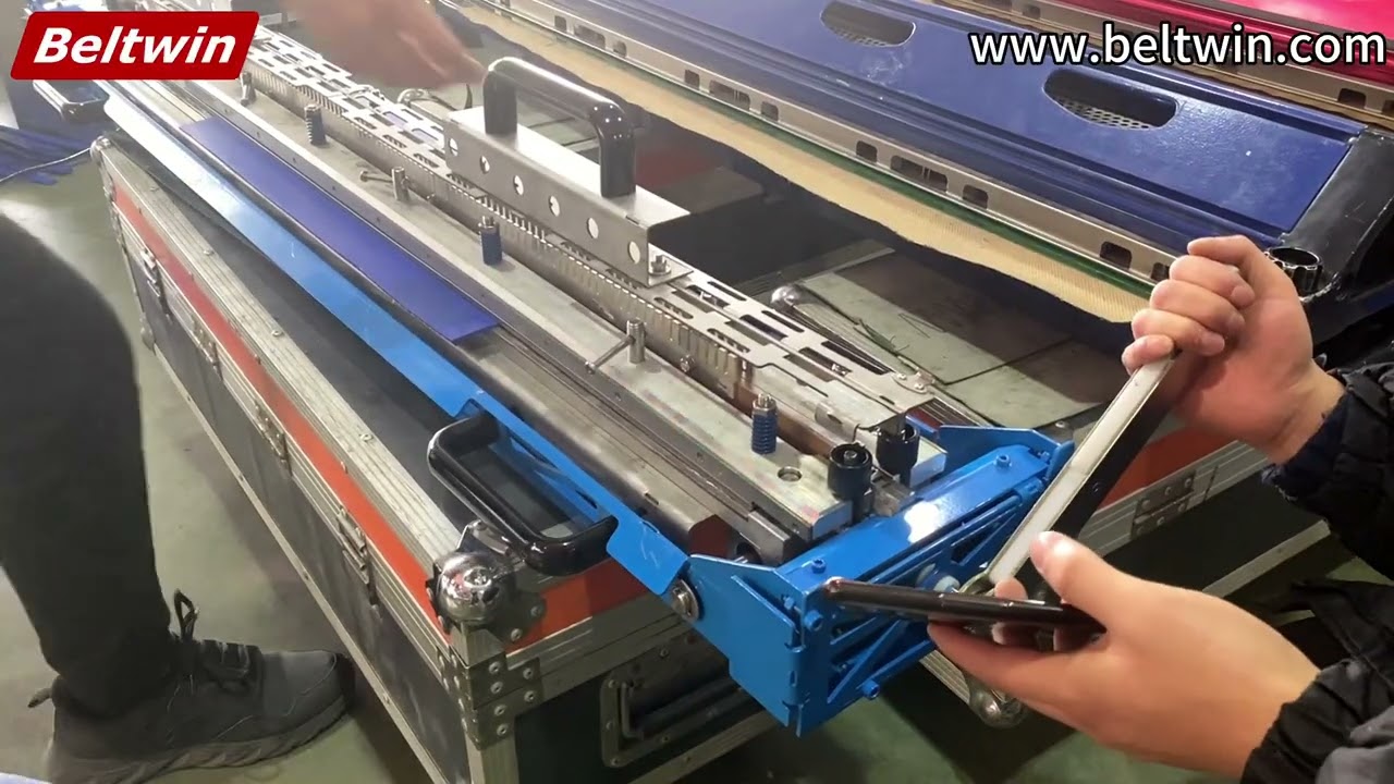Thermodrive belt joint machine