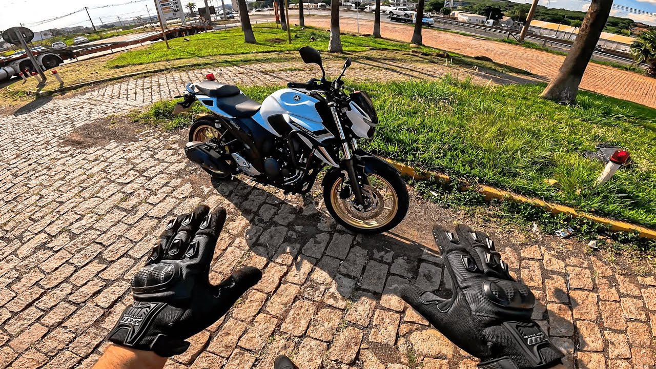 4K | TENHA CUIDADO COM A SUA MOTO!!  - Yamaha Fz25 Connected 2025 |  POV | MotoVlog