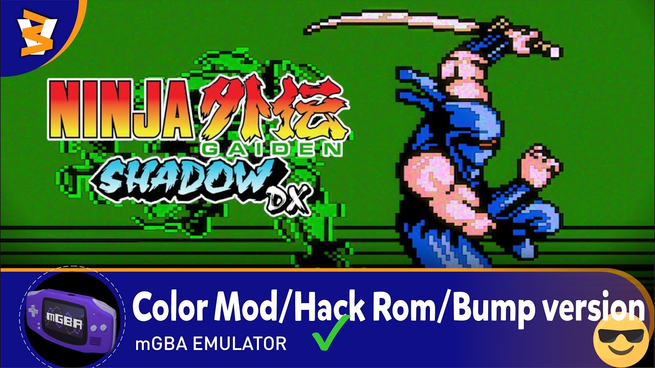 mGBA 0.11-8919 - Ninja Gaiden Shadow DX (OpenGL/ReShade)