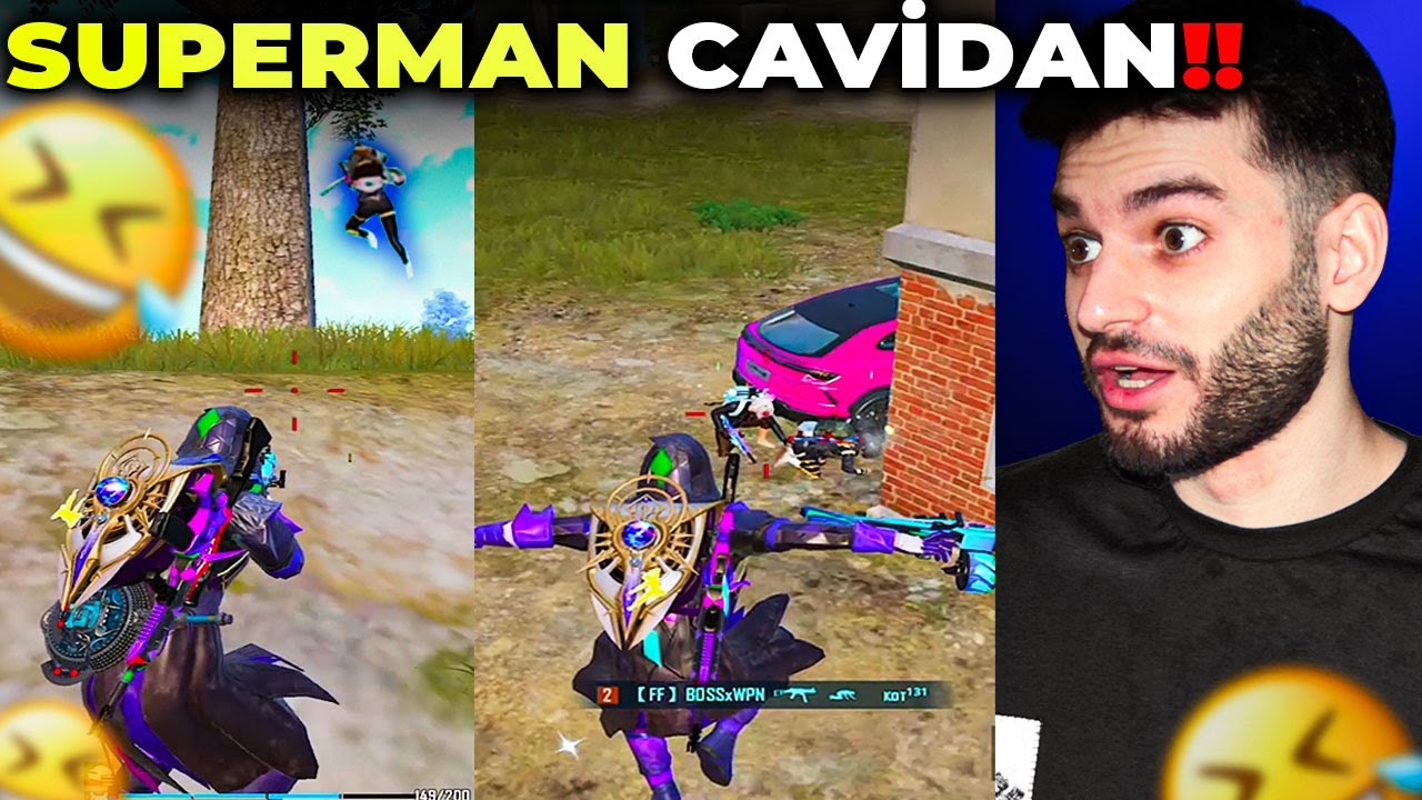 CAVİDAN SUPERMAN OLDU!! 🦸🏻 EFSANE MAÇ!! 🔥 | PUBG MOBILE