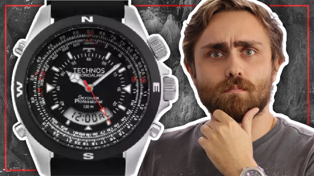 [UNBOXING] Rel&oacute;gio Masculino Technos Skydiver WT20561/8P