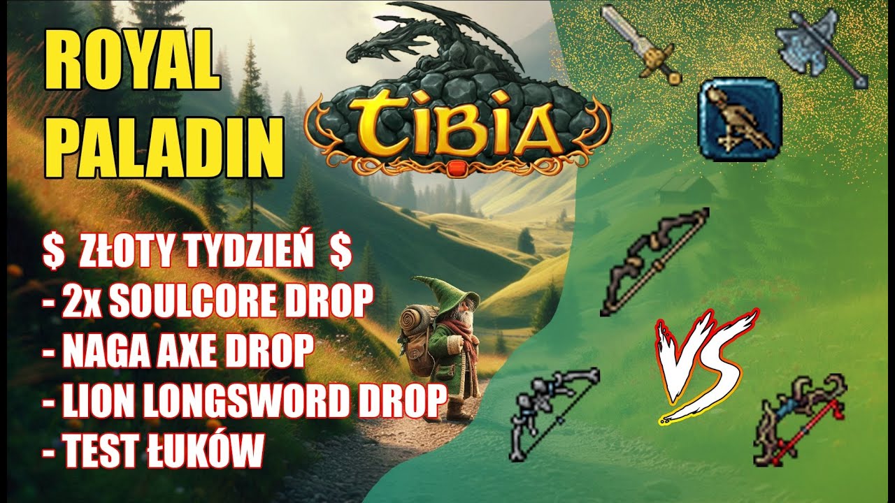 Tibia RP - Przygotowania do testu łuków, złoty tydzień. Odcinek#13