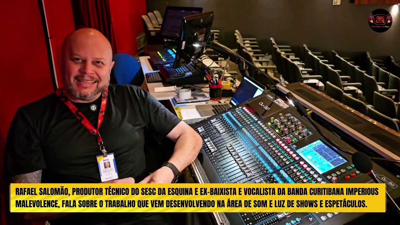 Entrevista Rafael Salomão - Técnico de som do SESC da Esquina - 24/1/2026