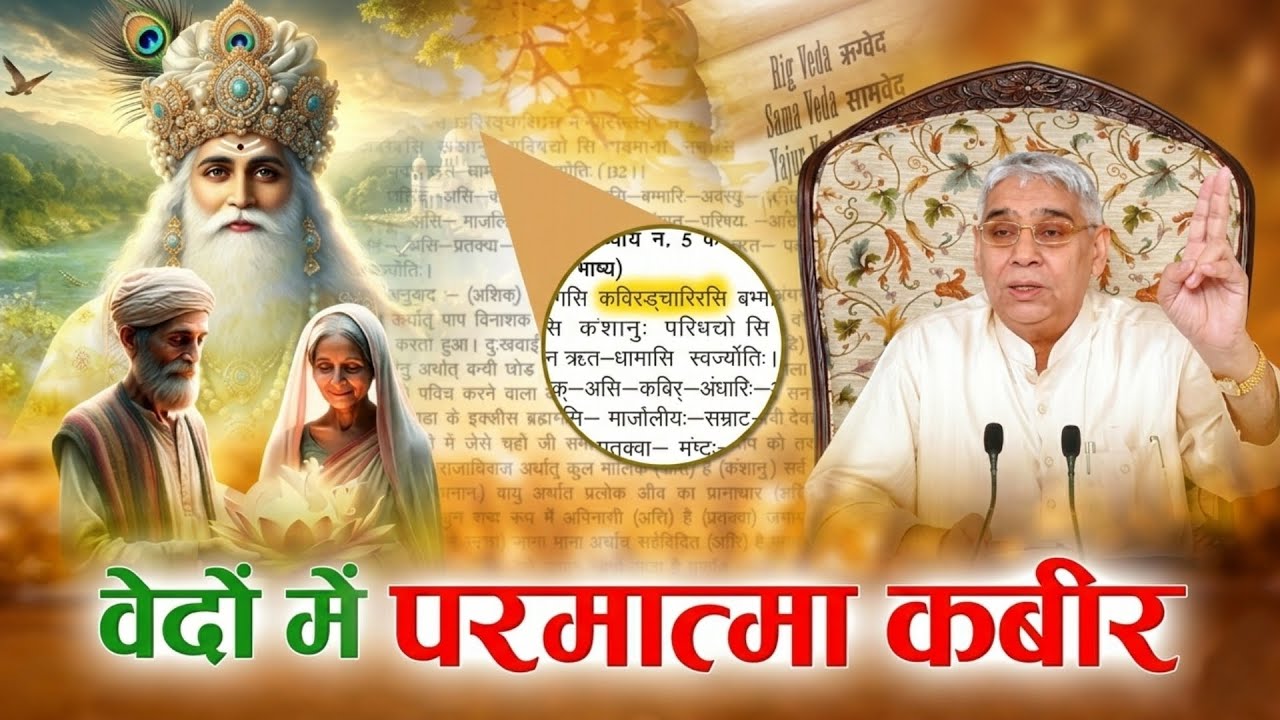 वेदों में परमात्मा कबीर | Santrampal Ji Maharaj | dayalu Parmatma 