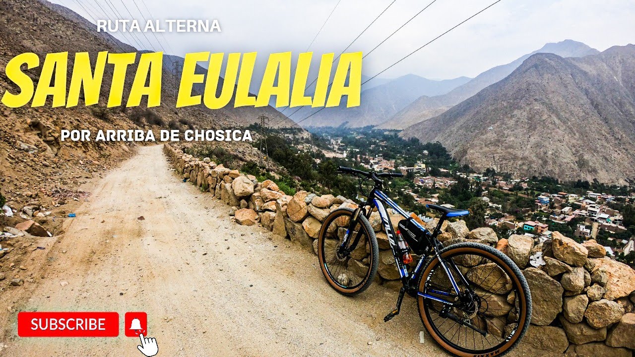 Ruta MTB a Santa Eulalia | Por arriba de chosica | #gopro