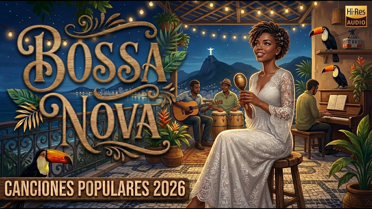 Eleva tu energía hoy mismo con Latina Bossa Nova  Songs 100 Hits - Bossa Nova 2026 NEW