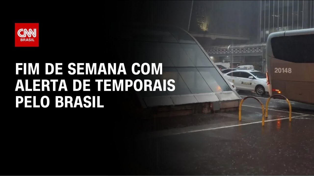 Sábado será de chuva generalizada na cidade de São Paulo, diz CGE | AGORA CNN
